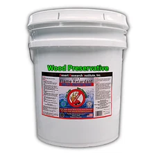 Fire Retardant Spray with Wood Preservative Class A for Raw Lumber - 5 Gallon