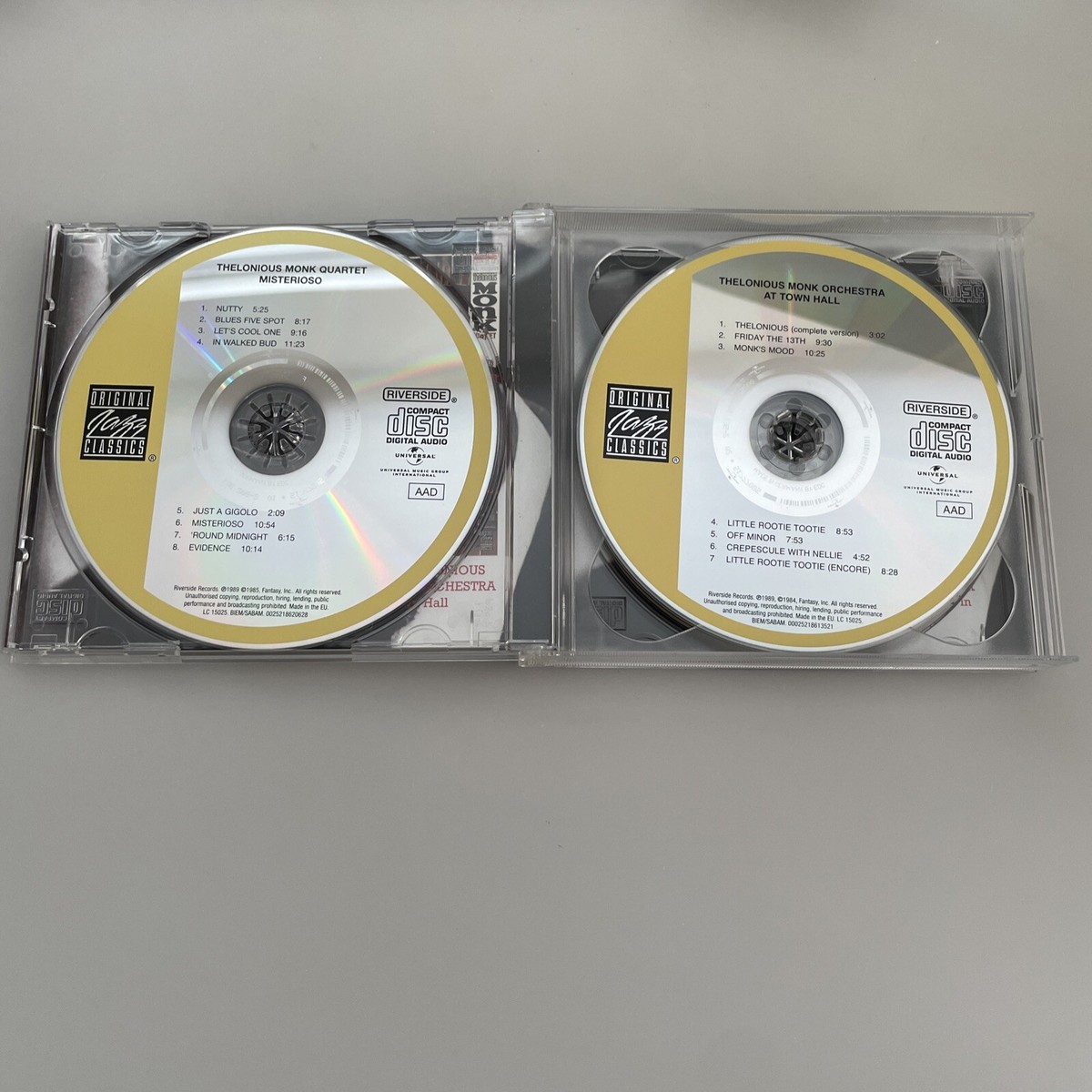 Thelonious Monk All Monk The Riverside Albums | eBay