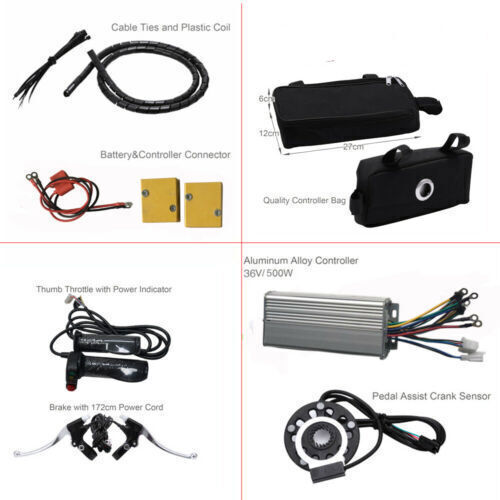 26" 48V Electric Bicycle Rear Wheel Ebike Hub Motor Conversion Kit 1000W - Bild 7 von 9