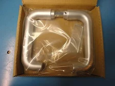 New, Free Ship, Dorma-Glas Tubular Lever Handles, 20mm Diameter, Aluminum Silver