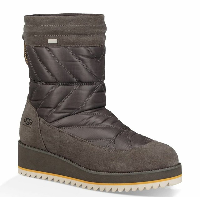 grey wedge ugg boots