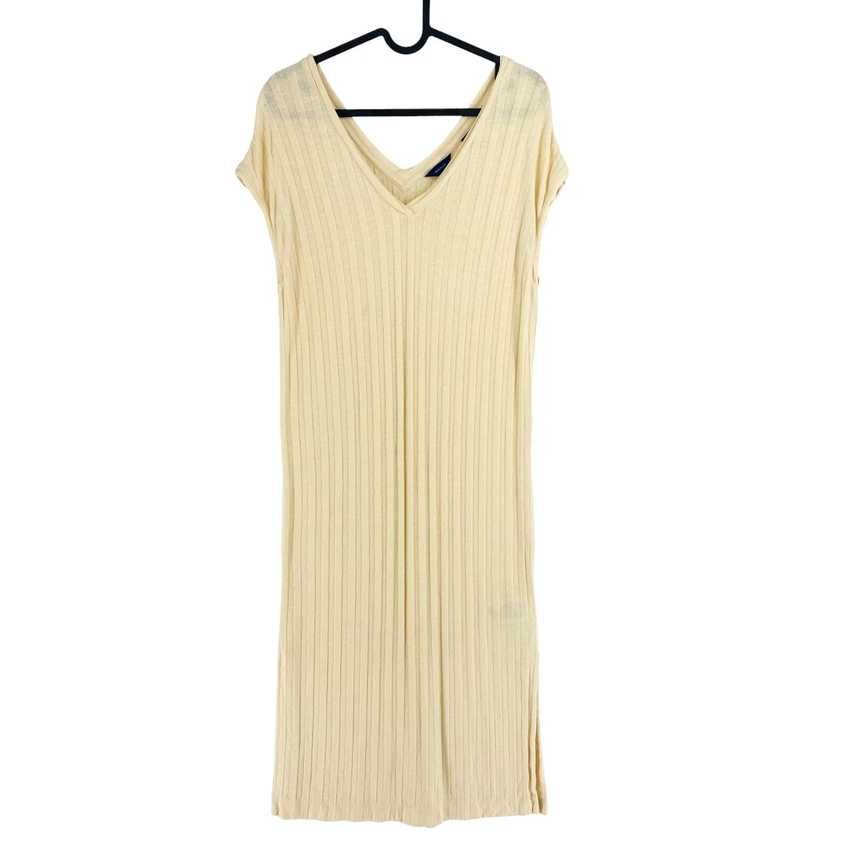 Robe Ethnique Rétro Femme Décolleté En V Sans Manches - Multicolore, Midi, Polyester