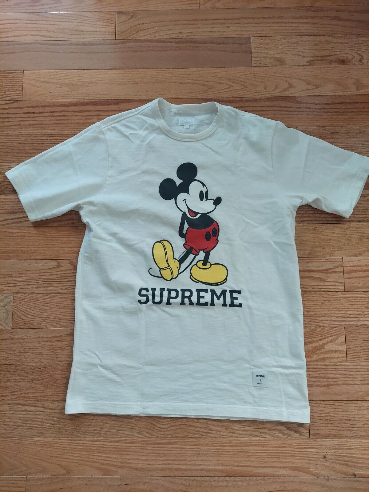 RARE* Supreme Disney Mickey Mouse Tee BNWT Authentic Vtg |