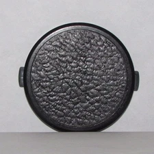 58mm Lens Front Cap snap on type plastic Black  made in Taiwan