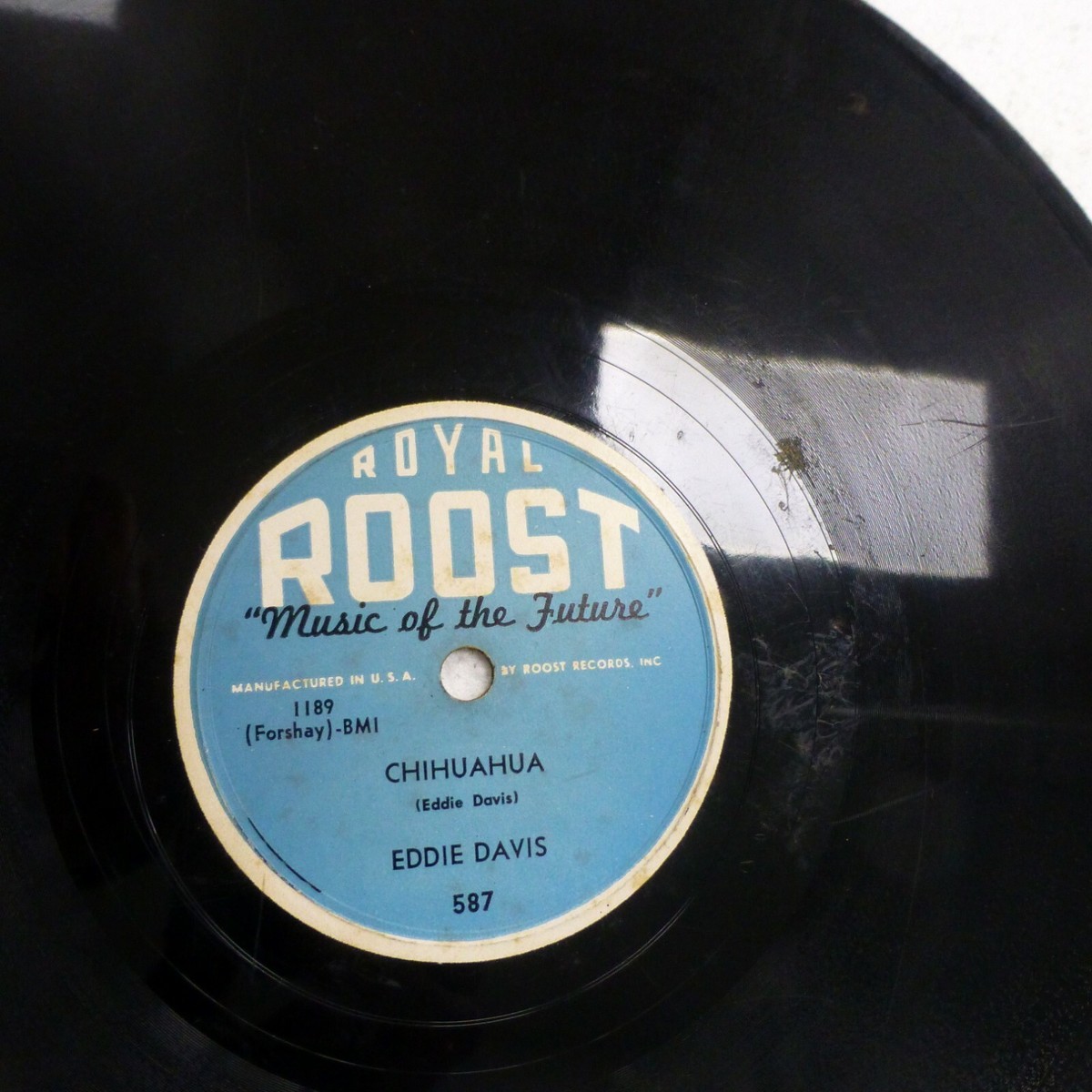 Eddie Davis I ONLY HAVE EYES FOR YOU vg+ b/w CHIHUAHUA
