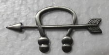 US Navy Sonar Technician Rate Hat Pin