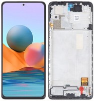 Lcd + Touch Display FüR Xiaomi Redmi Note 10 Pro 4G (Oled) Mit Rahmen