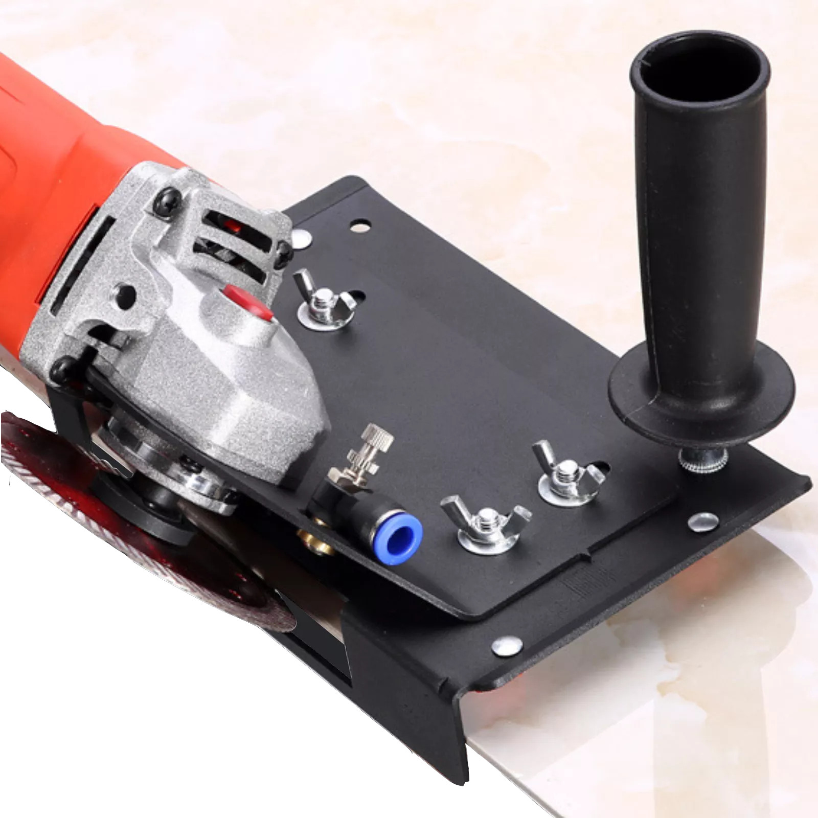Angle Grinder Stand For Tile 45 Degree Chamfer Cutting Tile 