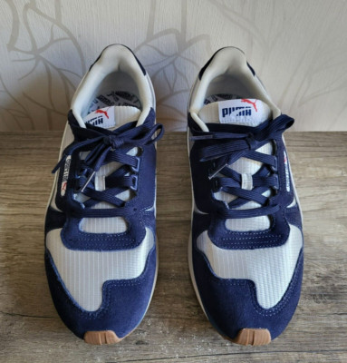 Puma Space Lab Trainer Grey/Navy 383158-03 Classics 80s Schuhe Sneaker Gr. 44