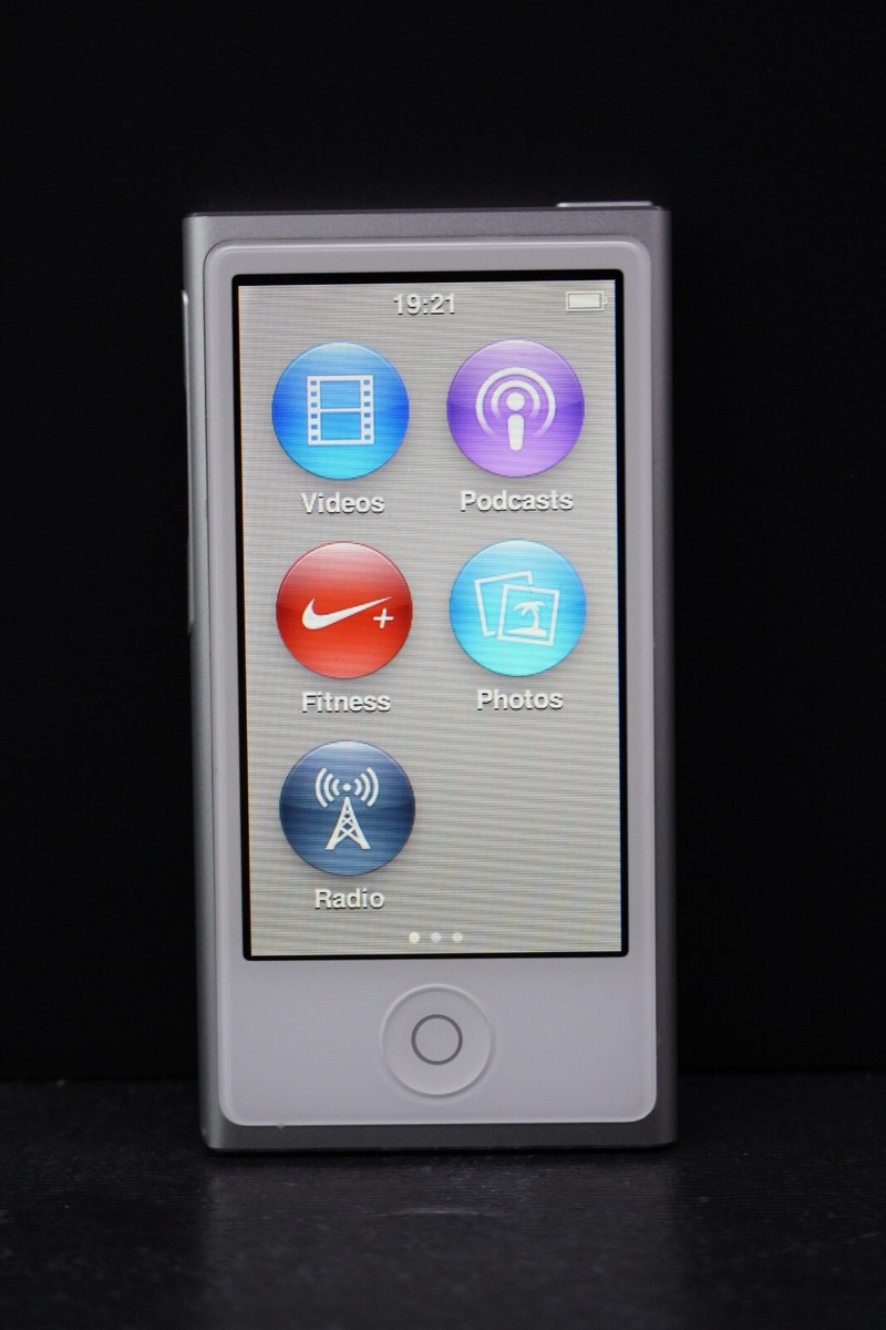 Apple iPod nano 7th Generation - Silver (16GB) | eBay