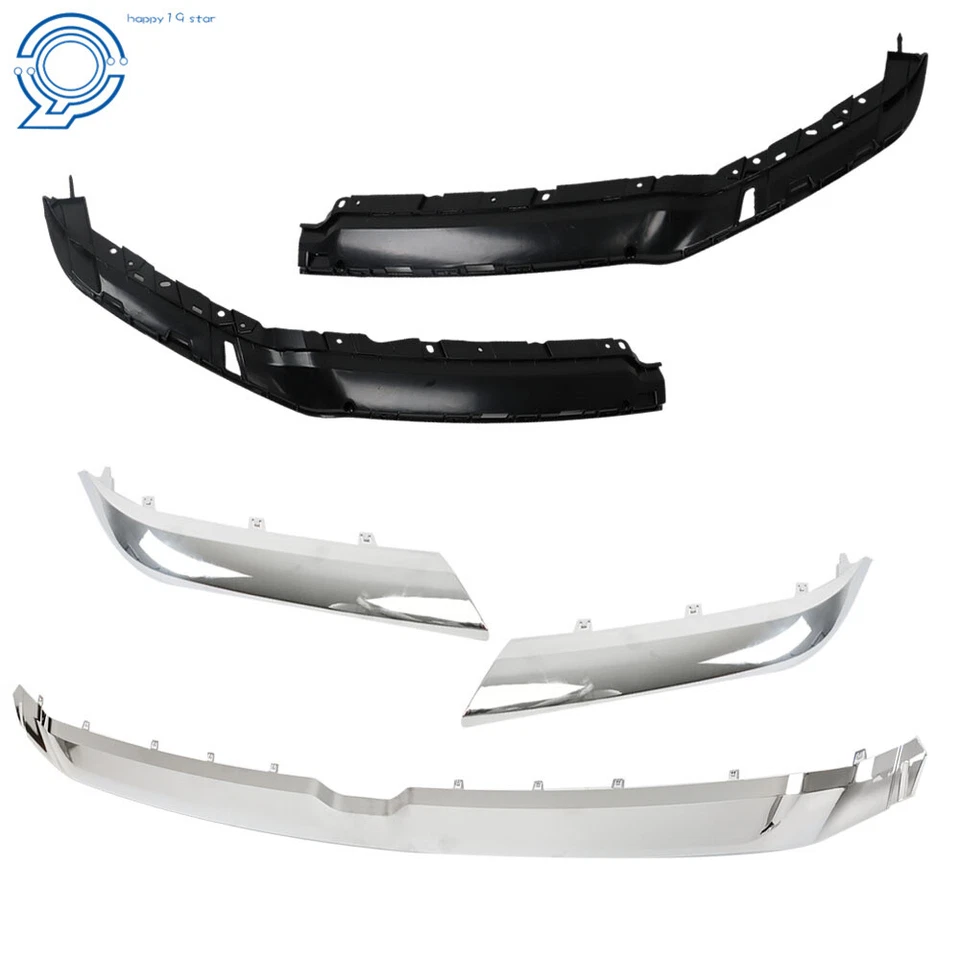 For 2019 2020 2021 2022 Ram 1500 Chrome Upper Replacement Grille Trim Molding Foto 4 de 4
