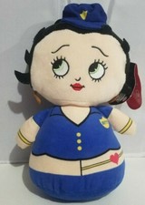 Kelly Toy Plush Betty Boop Stuffed Doll Toy 2017 Police Officer 9" New
