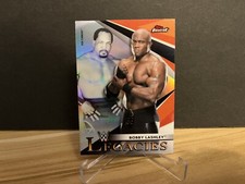 2021 WWE Topps Finest Bobby Lashley Ron Simmons #L14 Legacies Insert Card
