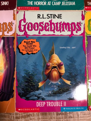 RL Stine Goosebumps Lot 11 90's #1, 8, 19, 20, 30, 33, 38, 40, 41, 58, 59 - Picture 12 of 13