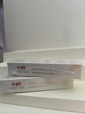 2X PURE FIJI COCONUT LIME BLOSSOM INFUSED OIL ROLLERBALL NATURAL ESSENTIALS NEW