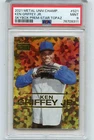 2021 METAL UNIVERSE #S21 KEN GRIFFEY JR. SKYBOX PREMIUM STAR TOPAZ #55/150 PSA 9