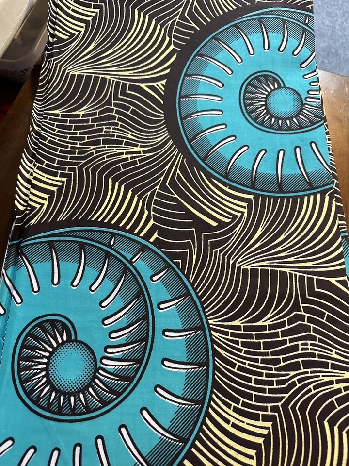 Beautiful African fabric~Cotton 6yards - Image 3 of 4