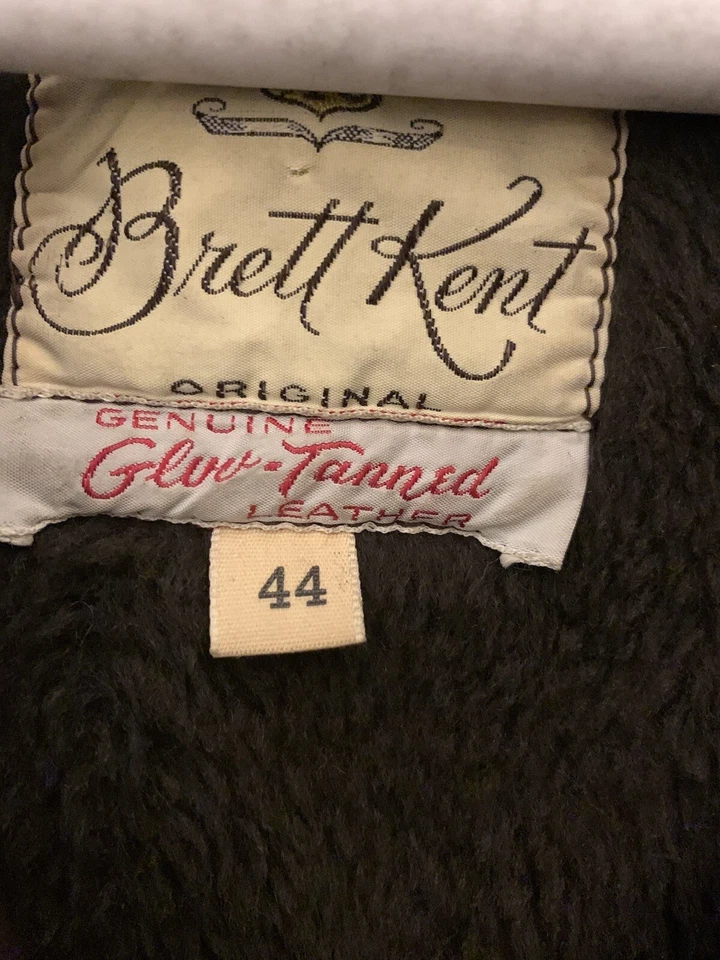 Brett Kent brown leather insulated coat - Image 3 of 4