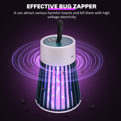 Raqueta Bug Zapper Para Mata Mosquitos Electrica De Insectos Eliminador Portatil