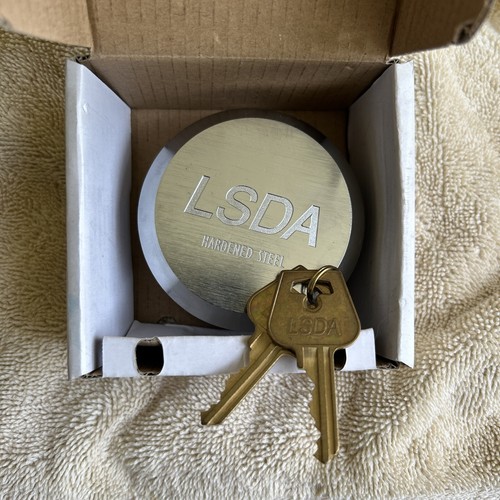 LSDA Hidden Shackle Steel/boron Padlock See Description