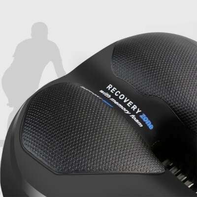 Breiter extra bequemer Fahrrad Gel Cruiser Komfort sportlich weich Pad Sattel Sitz