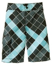 GYMBOREE WHITE WATER EXPLORER PLAID SWIM TRUNKS 3 4 5 6 7 8 10 12 NWT
