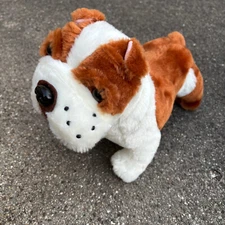 Buddy the Bulldog by ADORE 14"  Plush Stuffed Animal Toy with Farting Sound