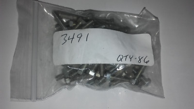 Harley Davidson Screw, 8-32 x 5/8'' hex head - grade 2 steel - NOS QTY 2