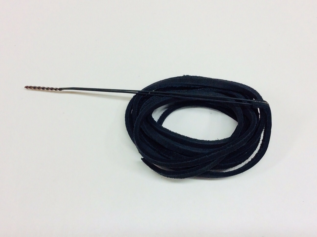 Baseball Softball Glove Leather Laces Repair 2 Kits BLACK Narrow lace 1