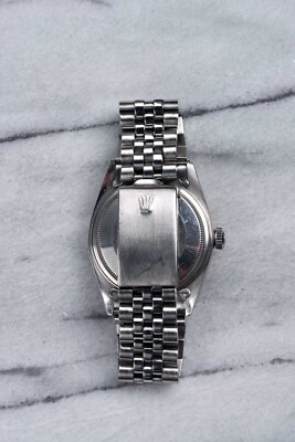 Vintage Rolex Datejust 80s Ref 16030 Automatic White Buckley Dial