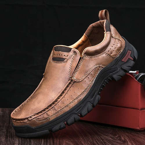 Mens Casual Wide Fit Soft Sole Loafers 