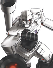 Megatron Transformers Weatherproof Anime Sticker 6" Car Decal S2