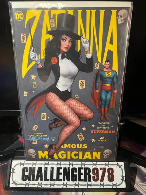 Superman #16 Szerdy SIGNED VIRGIN Exclusive w/ COA - ZATANNA