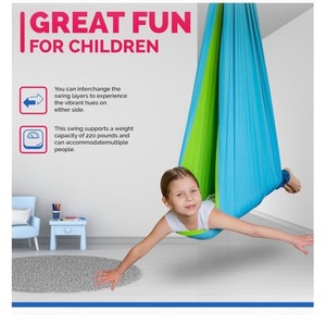 NEW FARRY CLUB COMPRESSION SENSORY SWING AUTISM ADHD THERAPY CALMING TOY