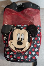 Disney Kids Mickey Mouse Swim Bag Backpack