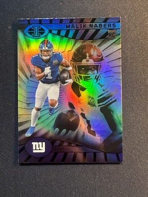 2024 Panini Illusions Rookie Card RC #66 Malik Nabers New York Giants 002