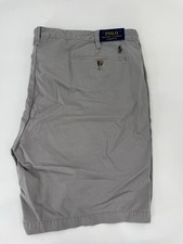 POLO RALPH LAUREN CLASSIC STONE COLOR 10  CHINOS MENS SIZE 50B ZIP FLY NEW NWT