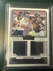 2023 Panini Contenders Rookie Ticket Dual Swatches C.J. Stroud, Tank Dell #DS-2