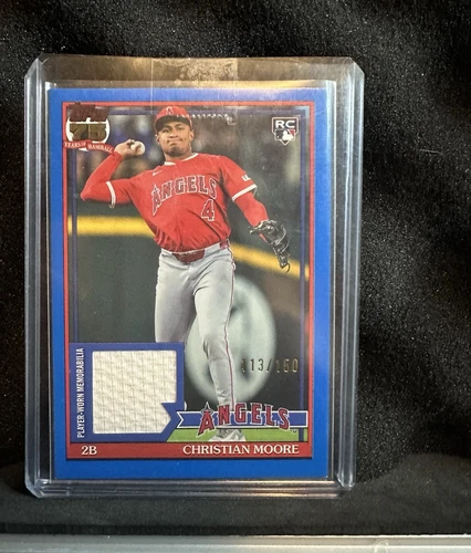 2026 Topps Series 1 Christian Moore Base (RAW)