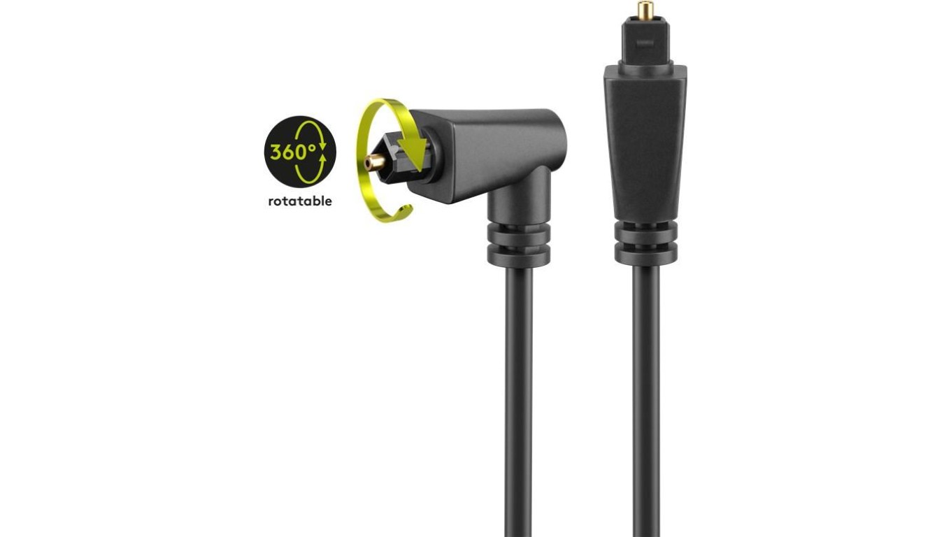 4040849415944 Ktowy kabel Toslink i obrotowe - Dugo kabla 1 m GOOBAY 3090₽