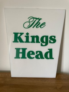 Vintage Pub Light Panel Ideal For Man Cave Bar Sign