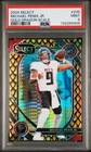 🔥 2024 SELECT MICHAEL PENIX JR. #235 GOLD DRAGON SCALE PRIZM /10 ROOKIE PSA 9
