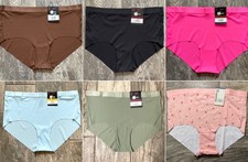 NWT Nobo, No Boundaries Micro Rib Free Cut Brief Panties You Pick Size and Color