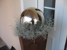 EDELSTAHLKUGEL glänzend Ø  18 bis 68 cm Dek...