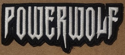 Powerwolf embroidered Iron on patch