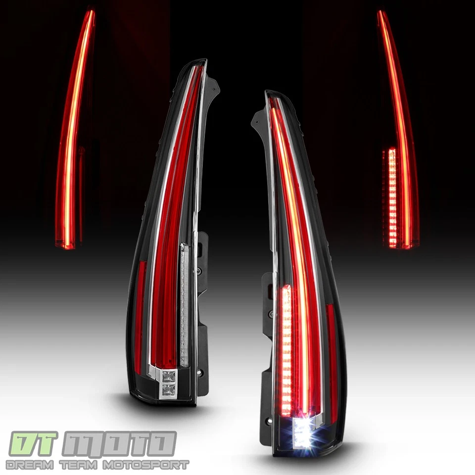 Upgrade Design For 2007-2014 Cadillac Escalade ESV LED Tail Lights Brake Lamps - Image 2 of 4