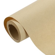 Kraft Wrapping Paper, 11.8"x 196"(16.4') Decorative Paper, White 99GSM