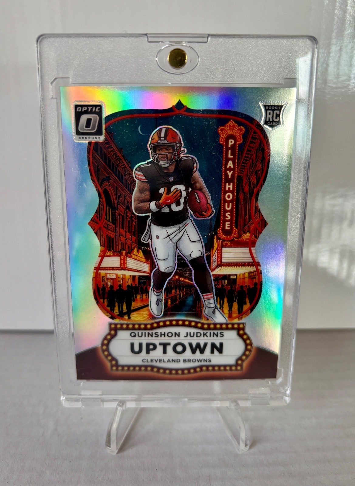 2025 Optic Donruss Quinshon Judkins Panini "UPTOWN" RC # 17