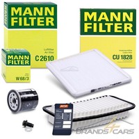 Mann-Filter Inspektionspaket Filtersatz A FÜR Toyota Yaris P9 1.3 Vvt-I BJ 05-