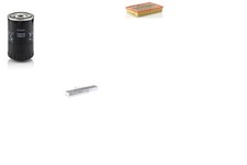 MANN-FILTER Inspektionspaket Filtersatz L Aktivkohlefilter Filtereinsatz für VW